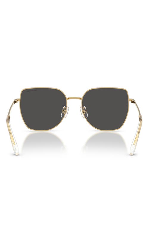 Swarovski 59mm Polarized Square Irregular Sunglasses In Brown