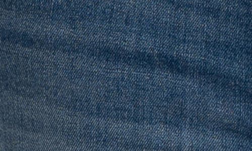 Kut From The Kloth Rachael Fab Ab Raw Hem High Waist Crop Mom Jeans In Blue