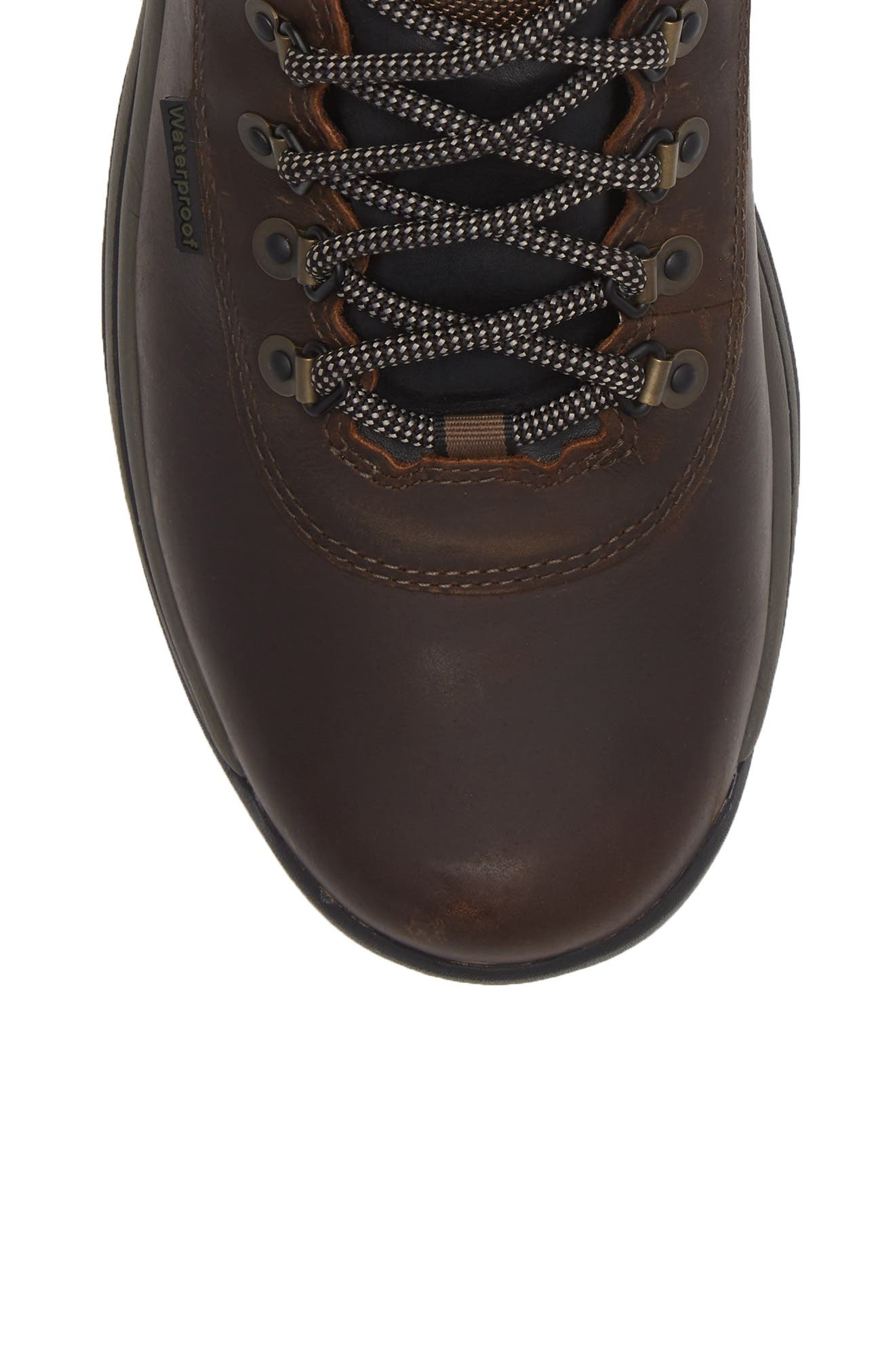 Timberland White Ledge Mid Waterproof Hiking Boot, Alternate, color, Medium Brown
