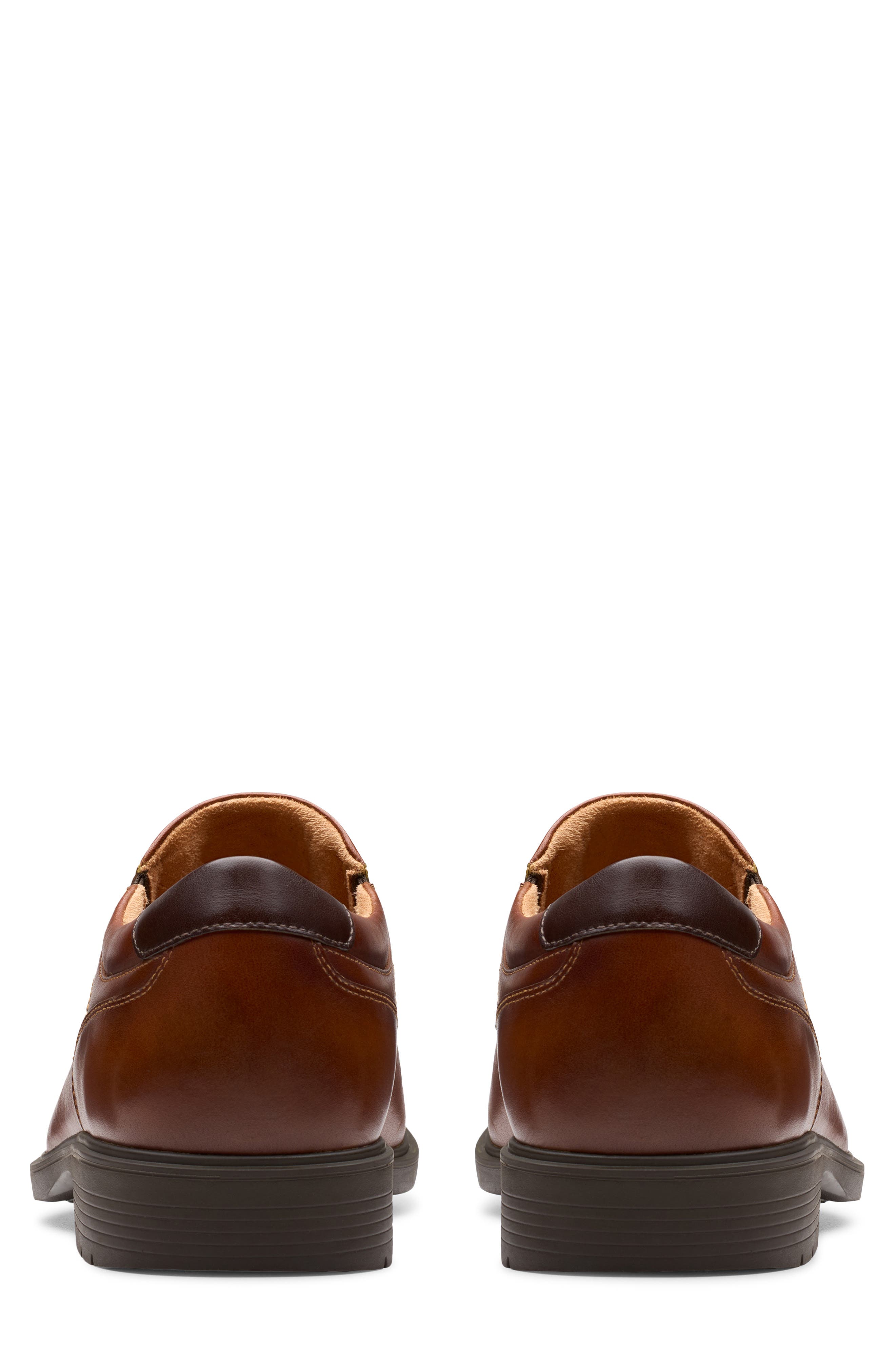 Eldredge Step Loafer, Alternate, color, DARK TAN LEATHER