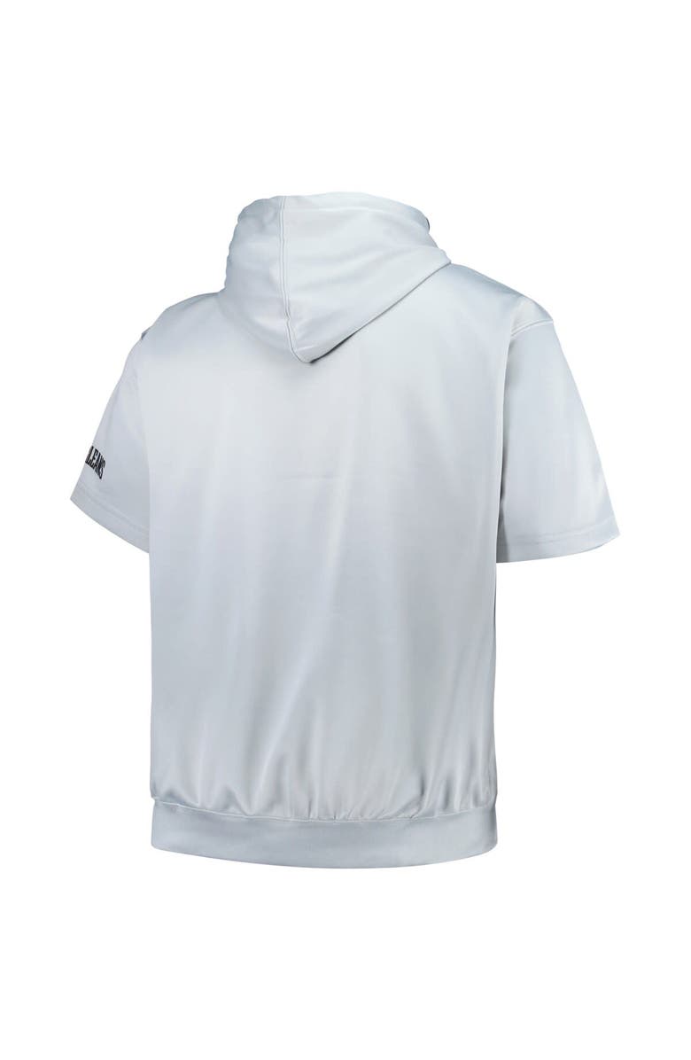 FANATICS Men's Fanatics Branded Silver New Orleans Pelicans Big & Tall Logo Pullover Hoodie, Alternate, color, Silver