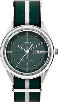 Timex® Marlin® Jet Webbing Strap Watch, 38mm