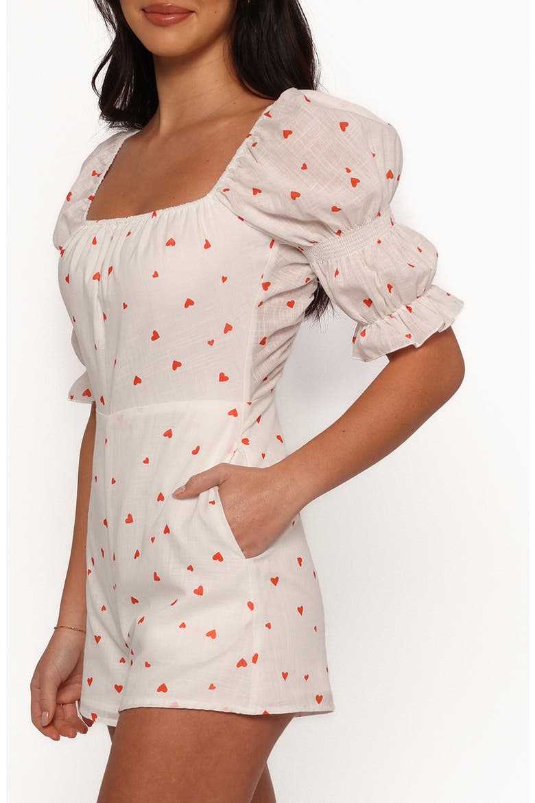 Emerson Cotton Romper, Alternate, color, DITSY HEART