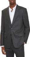 Burberry Wool Flannel Tailored Jacket