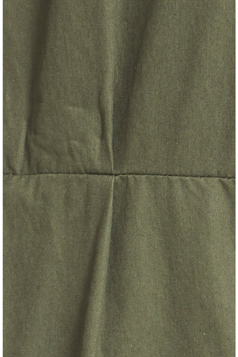Faux Fur Trim Utility Parka, Alternate, color, SPRUCE