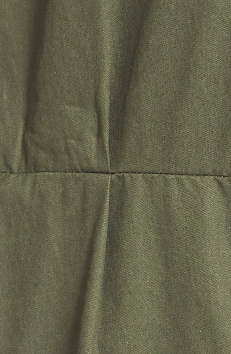 DKNY Faux Fur Trim Utility Parka, Alternate, color, 