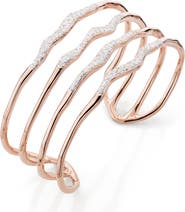Monica Vinader Riva Openwork Diamond Wrist Cuff
