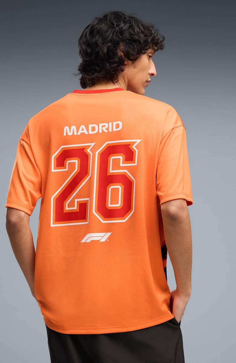 PUMA F1 Spain Jersey, Alternate, color, Melon Glow