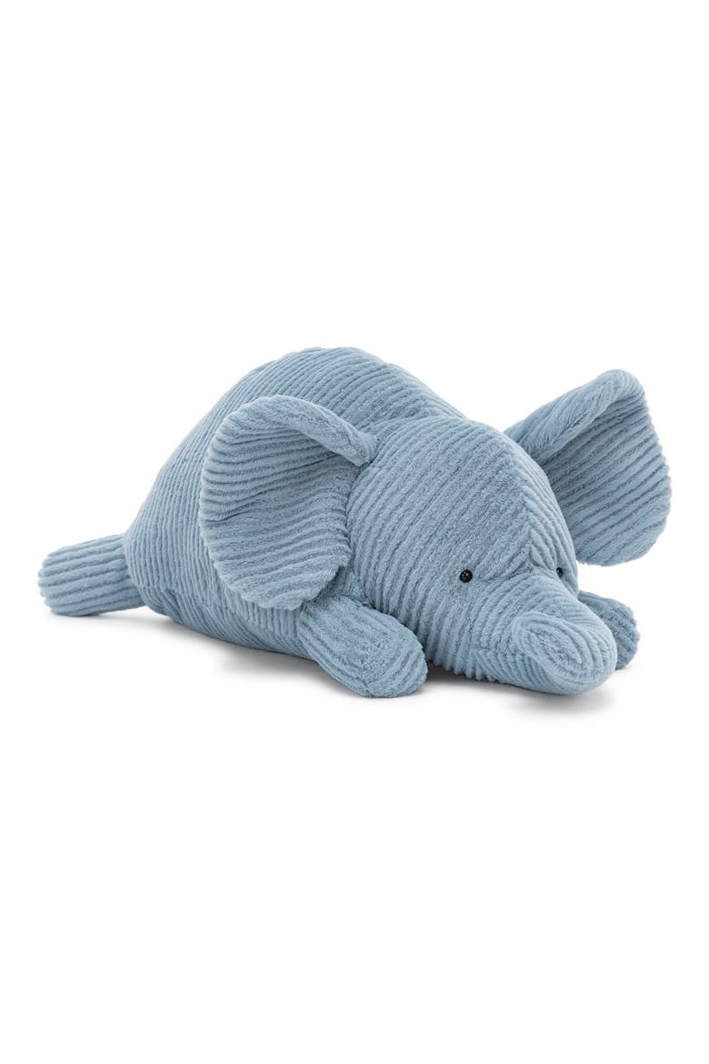 Doopity Elephant Stuffed Animal, Main, color, BLUE