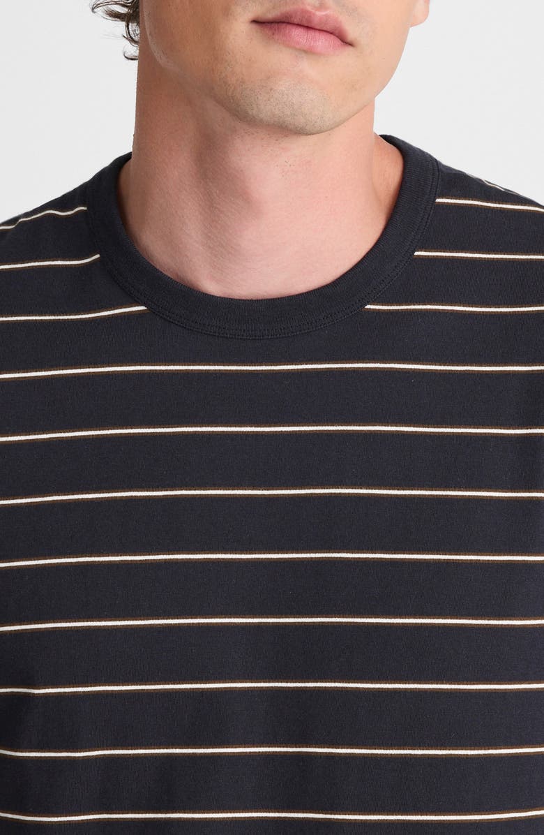 Madewell Allday Garment Dyed Cotton T-Shirt, Alternate, color, Night Vision