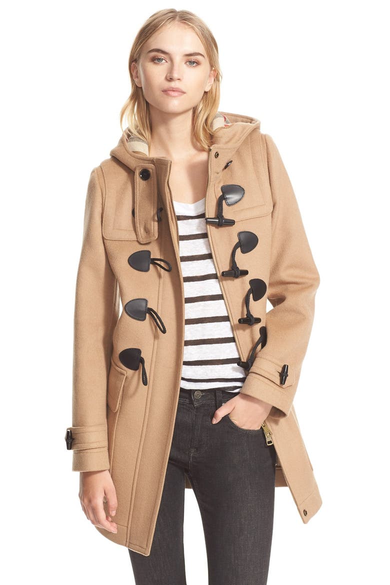 Finsdale Wool Duffle Coat, Alternate, color, NEW CAMEL