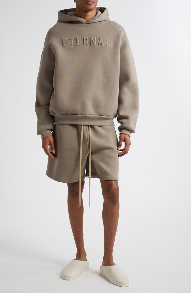 Fear of God Eternal Sweat Shorts, Alternate, color, Dusty Beige