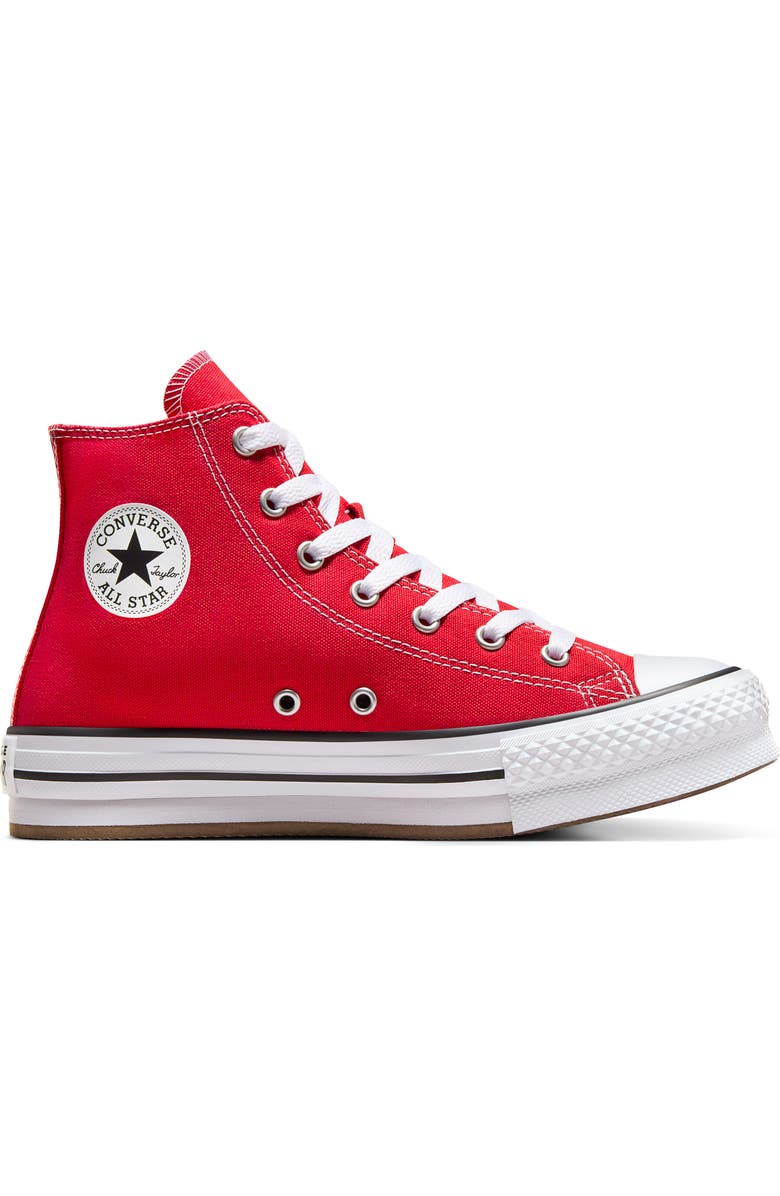 Converse Kids' Chuck Taylor<sup>®</sup> All Star<sup>®</sup> EVA Platform Sneaker, Alternate, color, Red/ White/ Black