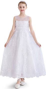 Tulleen Auresta Lace Sleeveless Dress