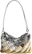 Rabanne Paco Metallic Leather Hobo Bag