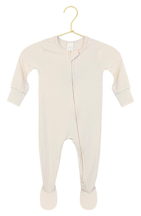 Print Zip Footie (Baby)