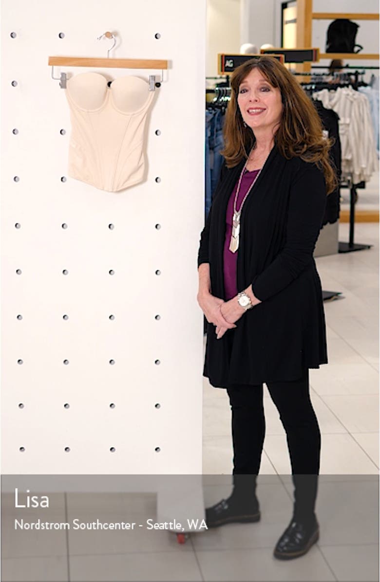 '8276' Strapless Underwire Bustier, sales video thumbnail