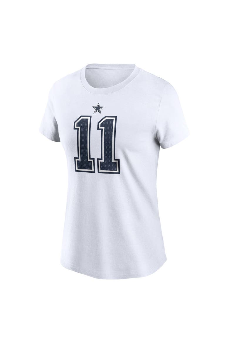 Women's Nike Micah Parsons White Dallas Cowboys Player Name & Number T-Shirt, Alternate, color, White