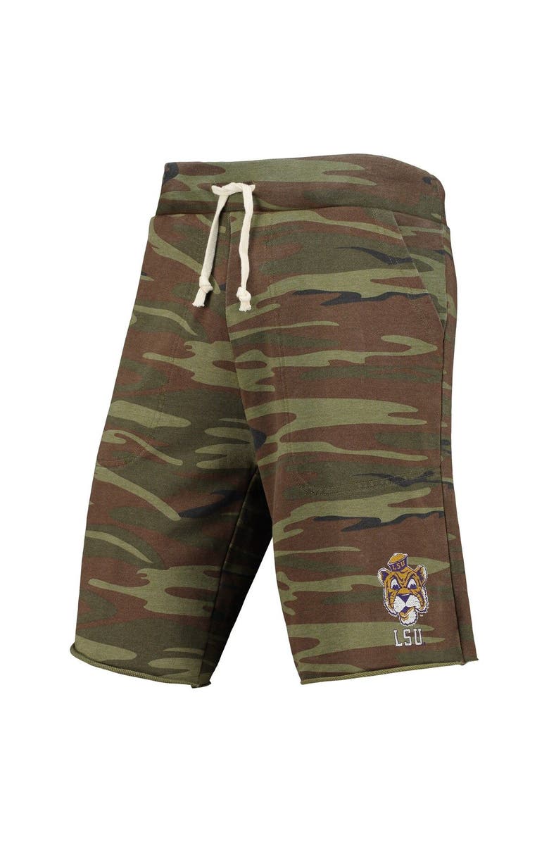ALTERNATIVE APPAREL Men's Camo Alternative Apparel LSU Tigers Victory Lounge Shorts, Alternate, color, 