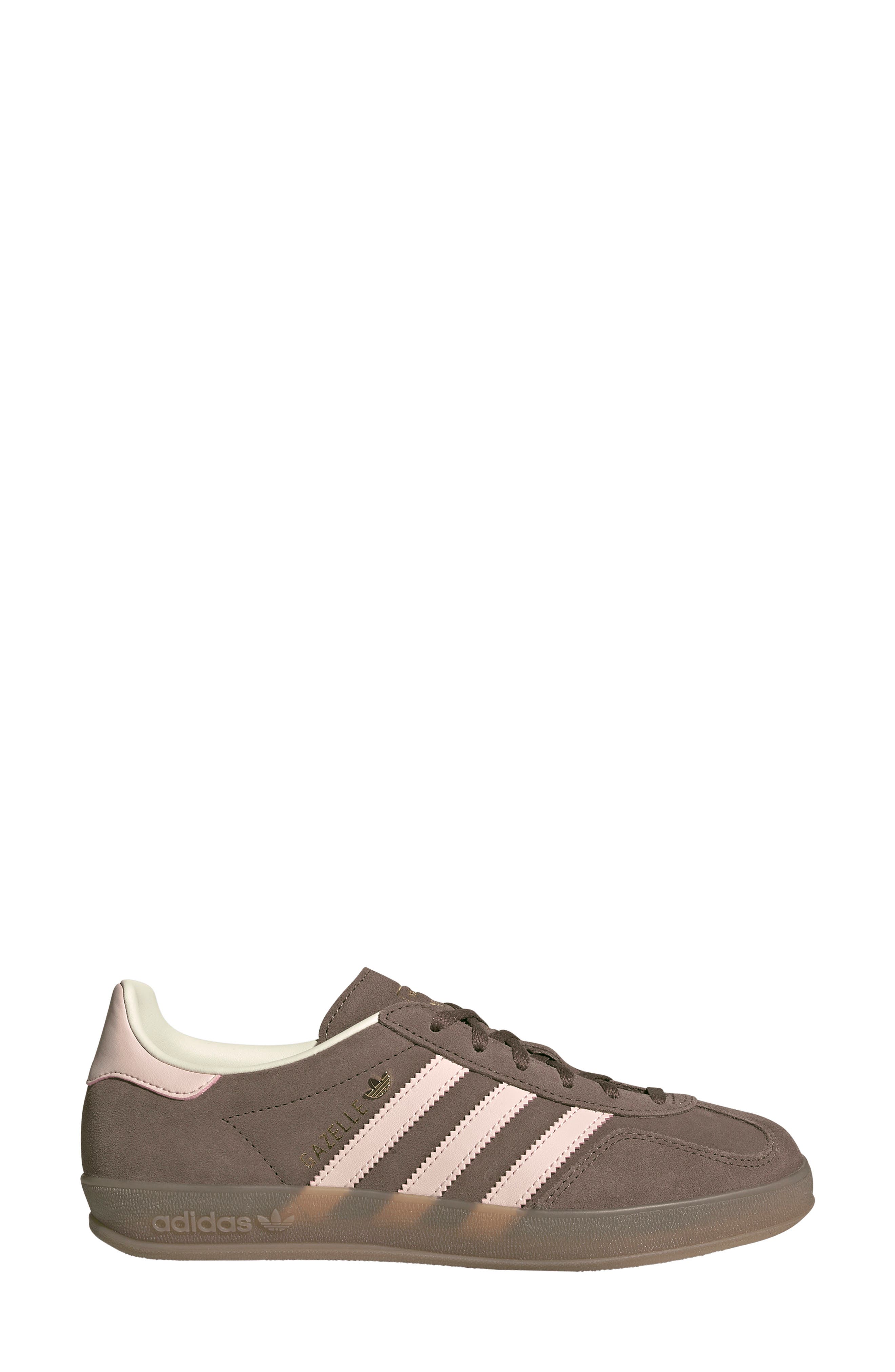 adidas Gazelle Indoor Sneaker, Alternate, color, Earth Strata/ Quartz/ Gum5