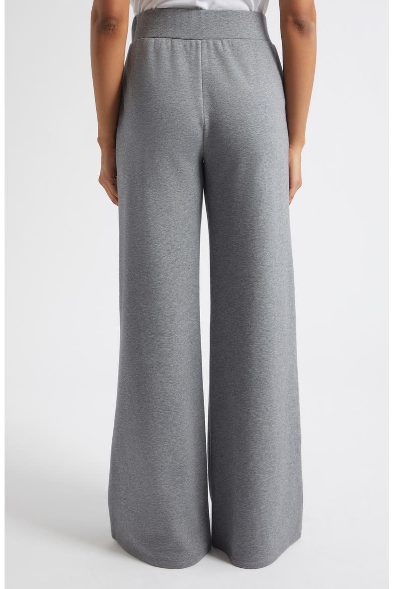 Saunder Wide Leg Pants, Alternate, color, HEATHER GREY