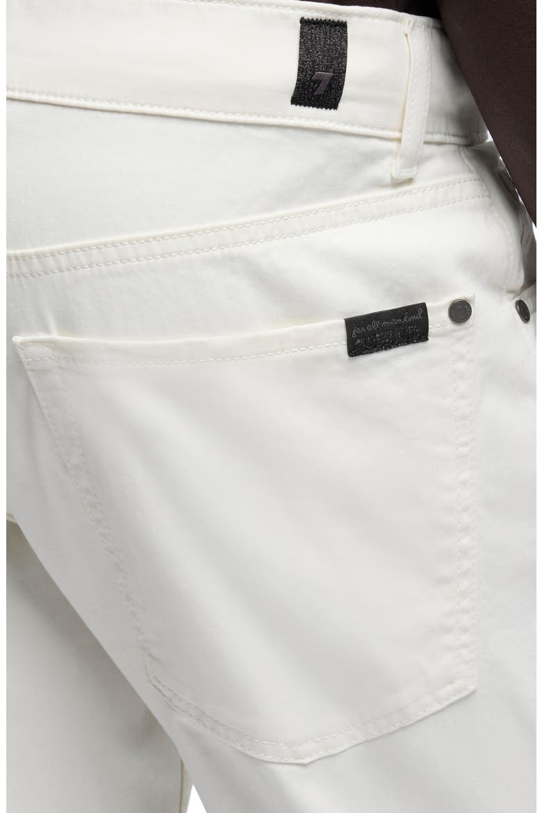 Comfort Sateen The Straight Leg Jeans, Alternate, color, CHALK