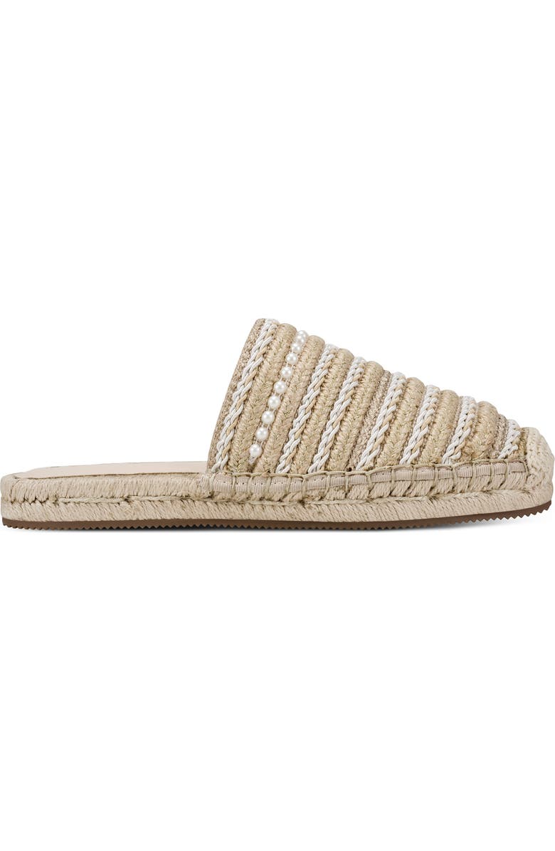 KARL LAGERFELD PARIS Malaysia Espadrille Mule, Alternate, color, Natural