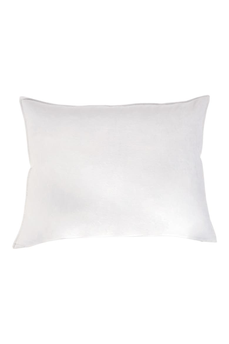 Bianca Velvet Big Accent Pillow, Main, color, WHITE