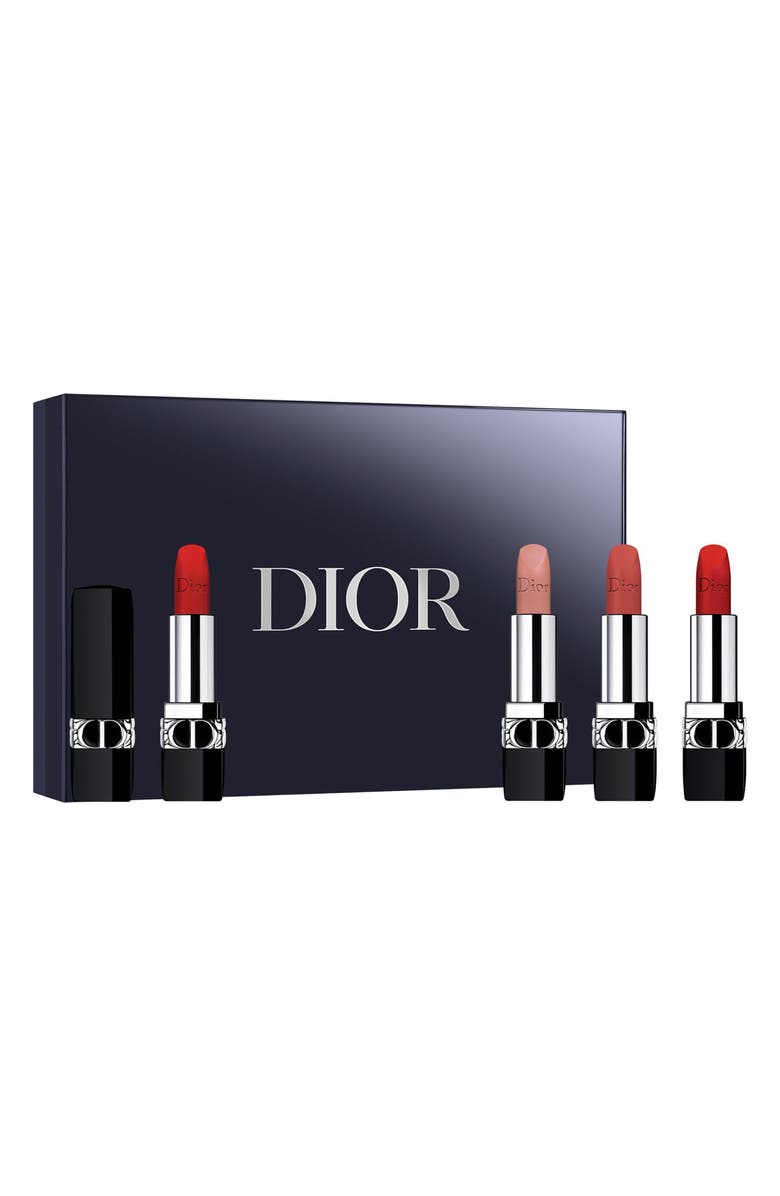 DIOR Rouge Dior Lipstick Set $77 Value, Main, color,