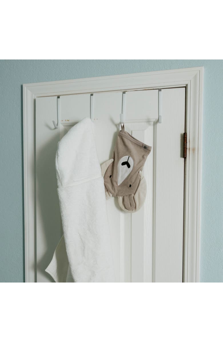 Parker Baby Co. Washcloth Critter Mitt, Alternate, color, Llama