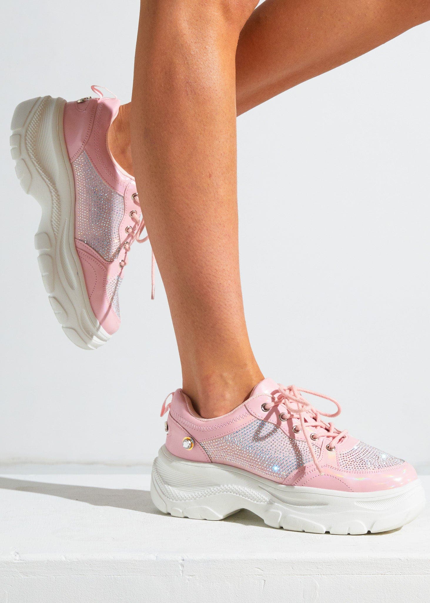 SPARKL AURORA TRAINERS, Alternate, color, Pink