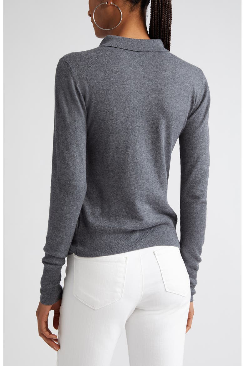 Sterling Collar Sweater, Alternate, color, GREY/GUNMETAL