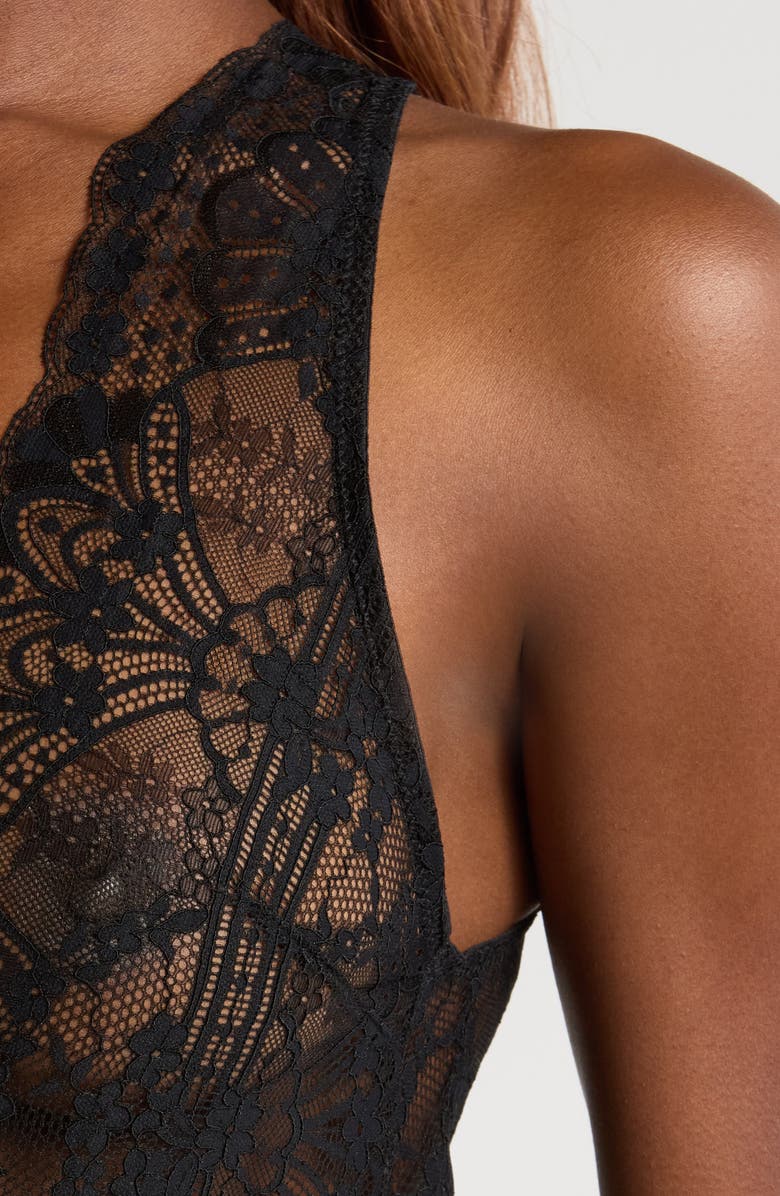 Etam La Chamade Cutout Lace Teddy, Alternate, color, 