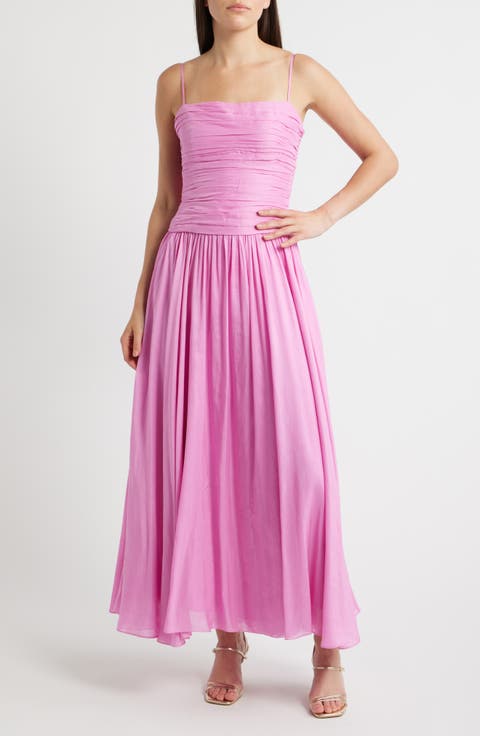 Jordyn Ruched Bodice Dress