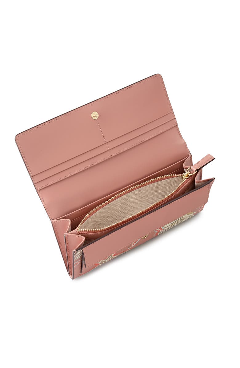Radley Picton Place - Shell Large Flapover Wallet, Alternate, color, Carnation