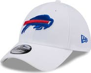 New Era Men's New Era White Buffalo Bills Main 39THIRTY Flex Hat