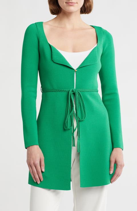 Dennie Tie Waist Longline Cardigan