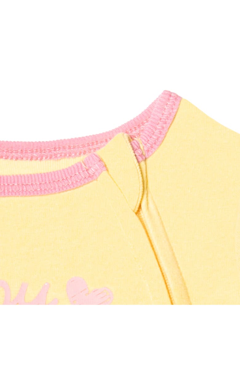 Disney Classics Baby Girls' 2-Pack Footed Sleep N' Play Coveralls, Alternate, color, Classics Blue Yellow