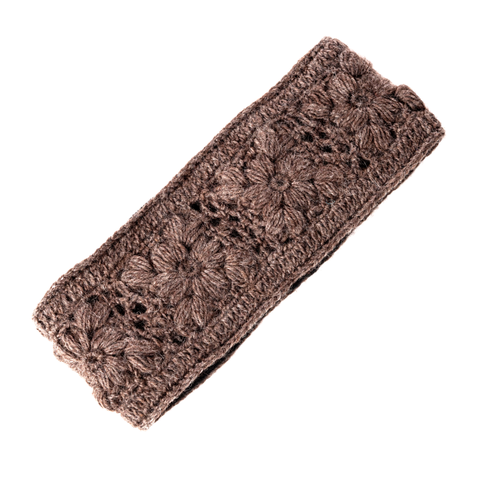 Flower Crochet Headband- SOLIDS