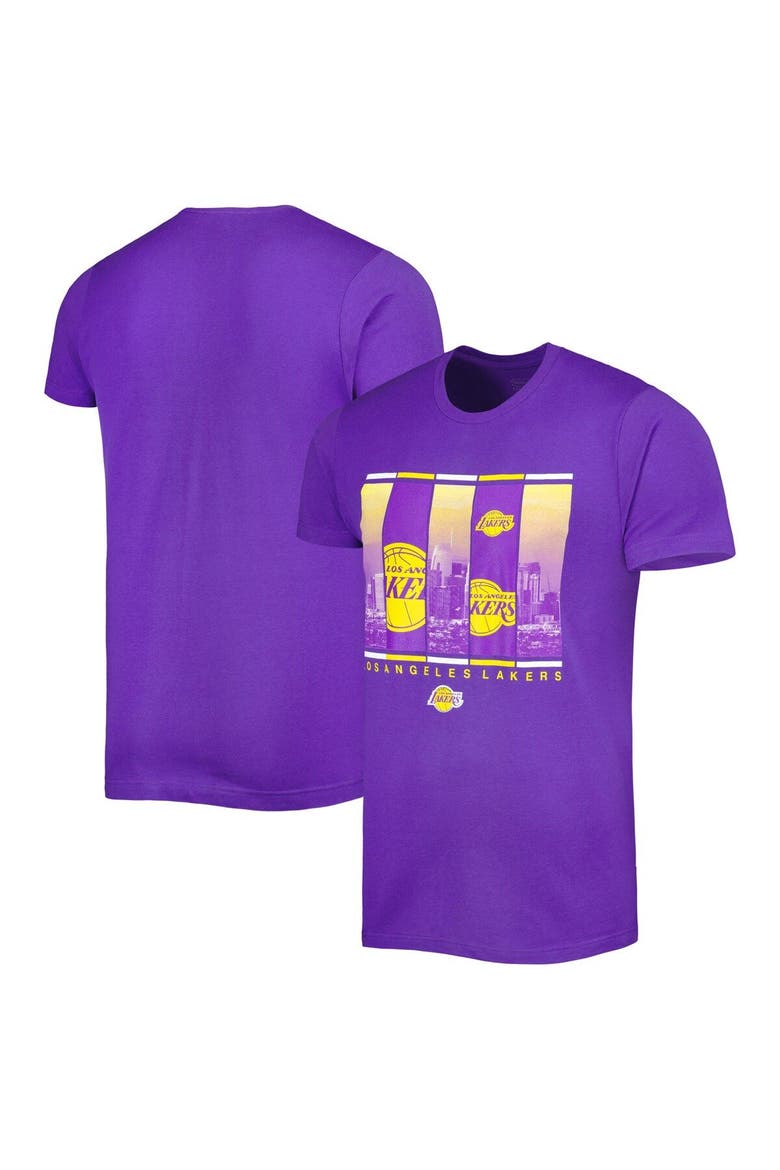 Men's Stadium Essentials Purple Los Angeles Lakers City Skyline T-Shirt, Main, color, Purple