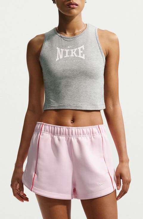 Athletic League Crop Sports Bra Tank