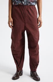 Lemaire Washed Technical Cotton Blend Parachute Pants