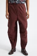Lemaire Washed Technical Cotton Blend Parachute Pants