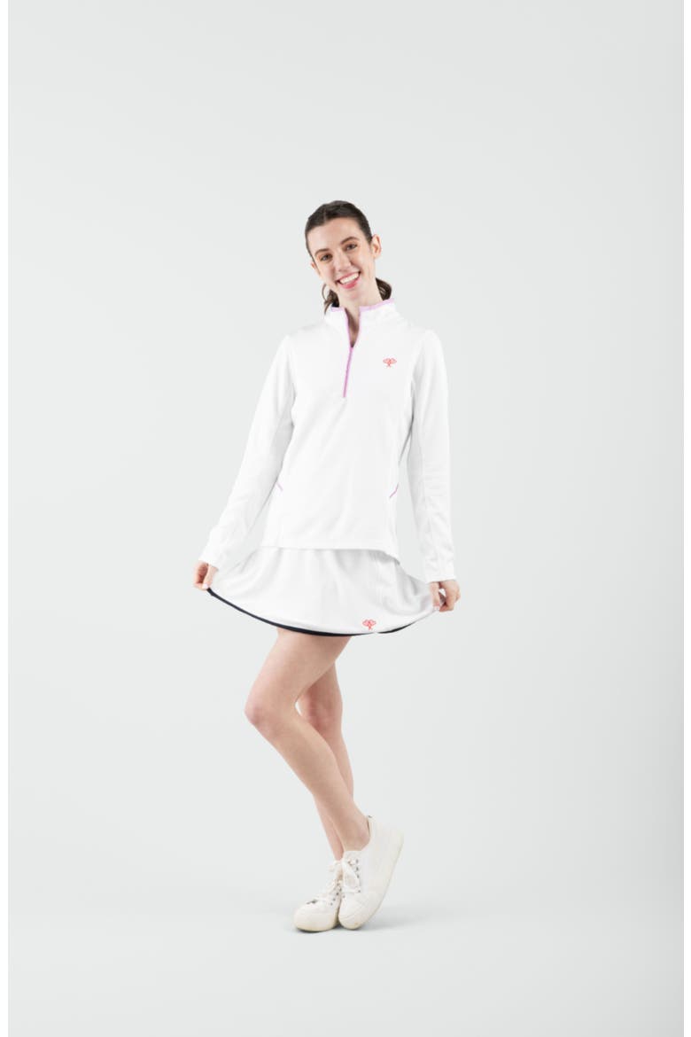 Women's Tracy 1/4 Zip Jacket Stripes, Alternate, color, Pink