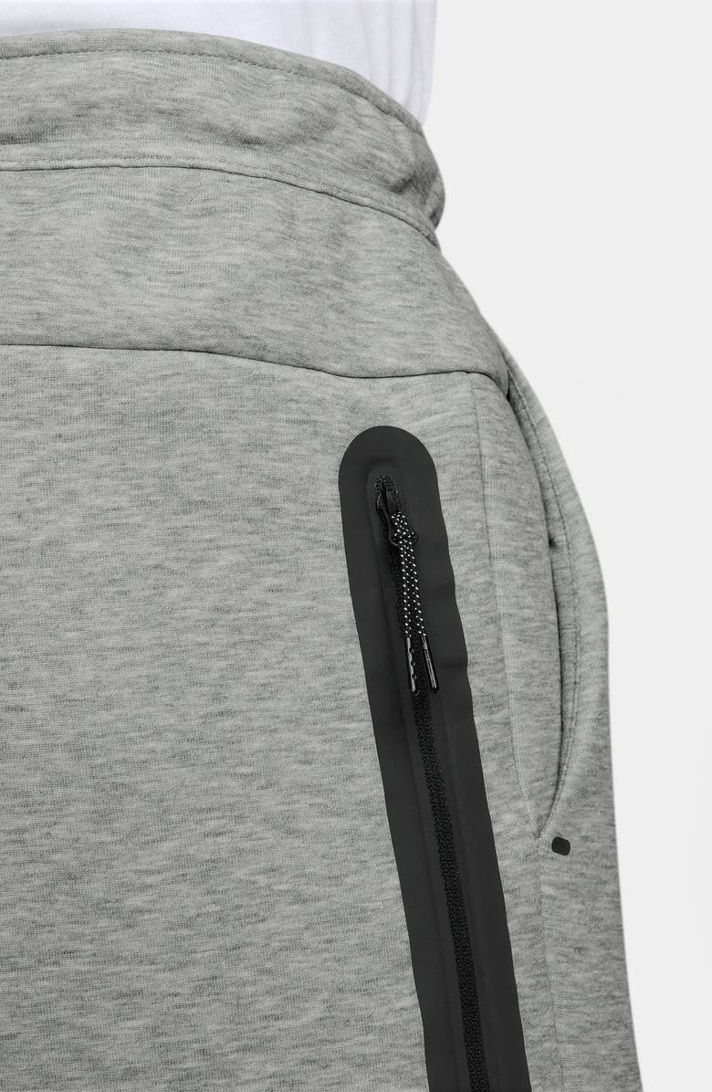 Nike Tech Fleece Open Hem Sweatpants, Alternate, color, Dk Grey Heather/ Black