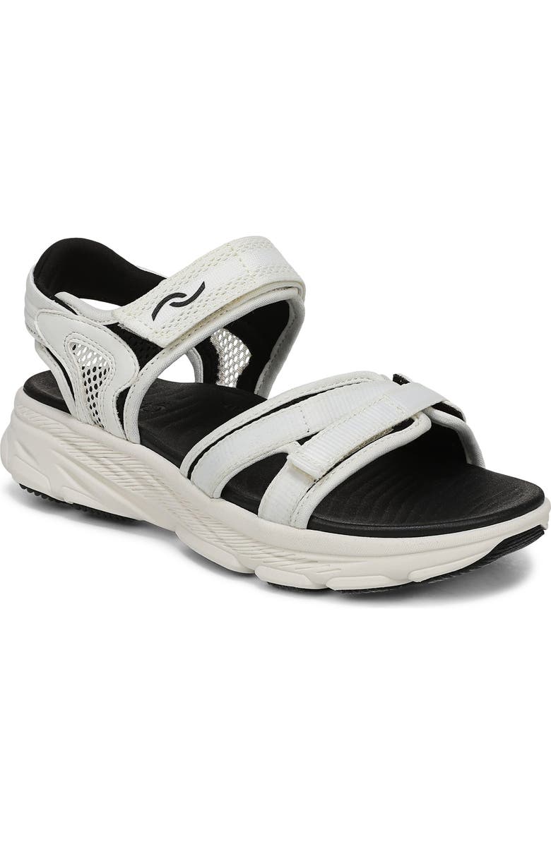 Rykä Devomax Sandal, Main, color, Egret Black