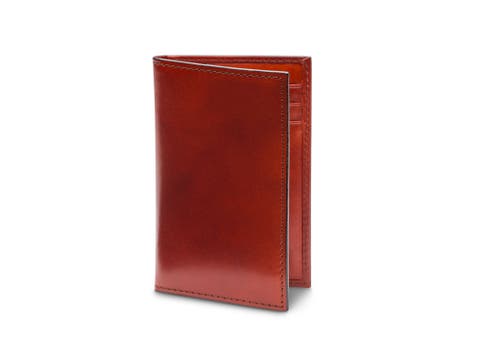 Old Leather Italia 8 Pocket Credit Card Case