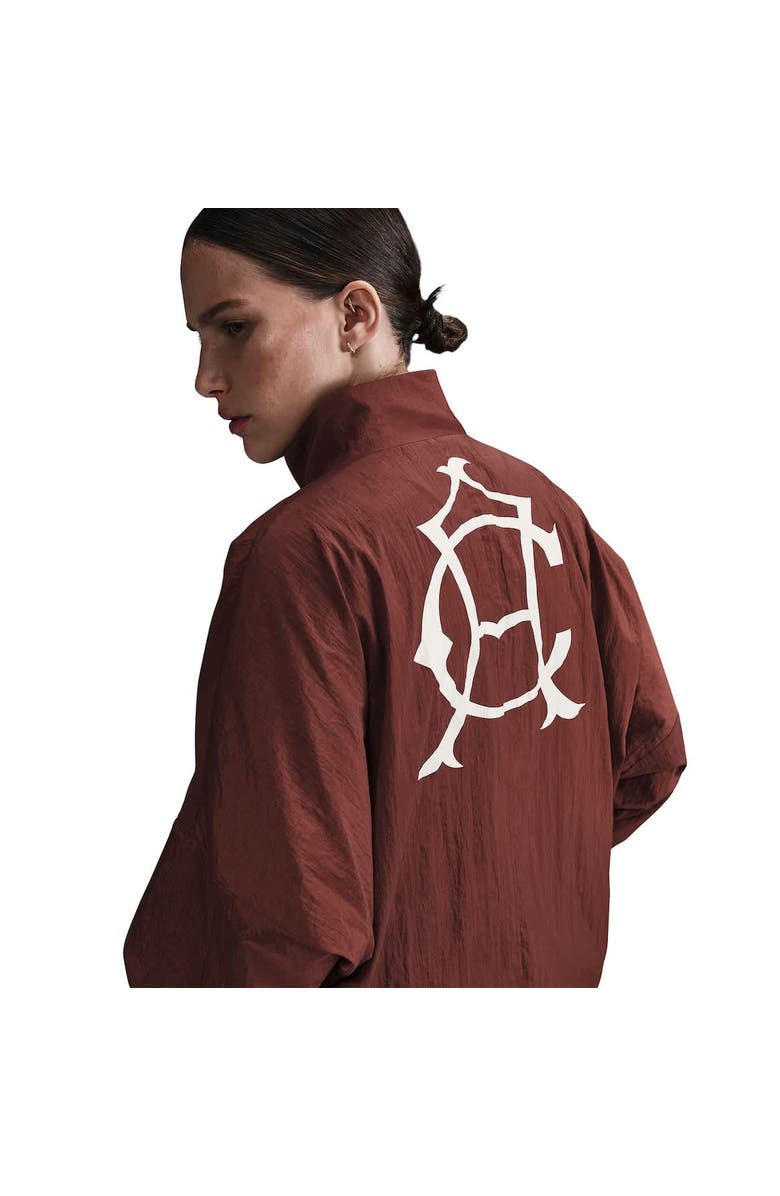 Nike Women's Nike Brown Club America CA x CA Essential Woven Full-Zip Jacket, Alternate, color, Brown