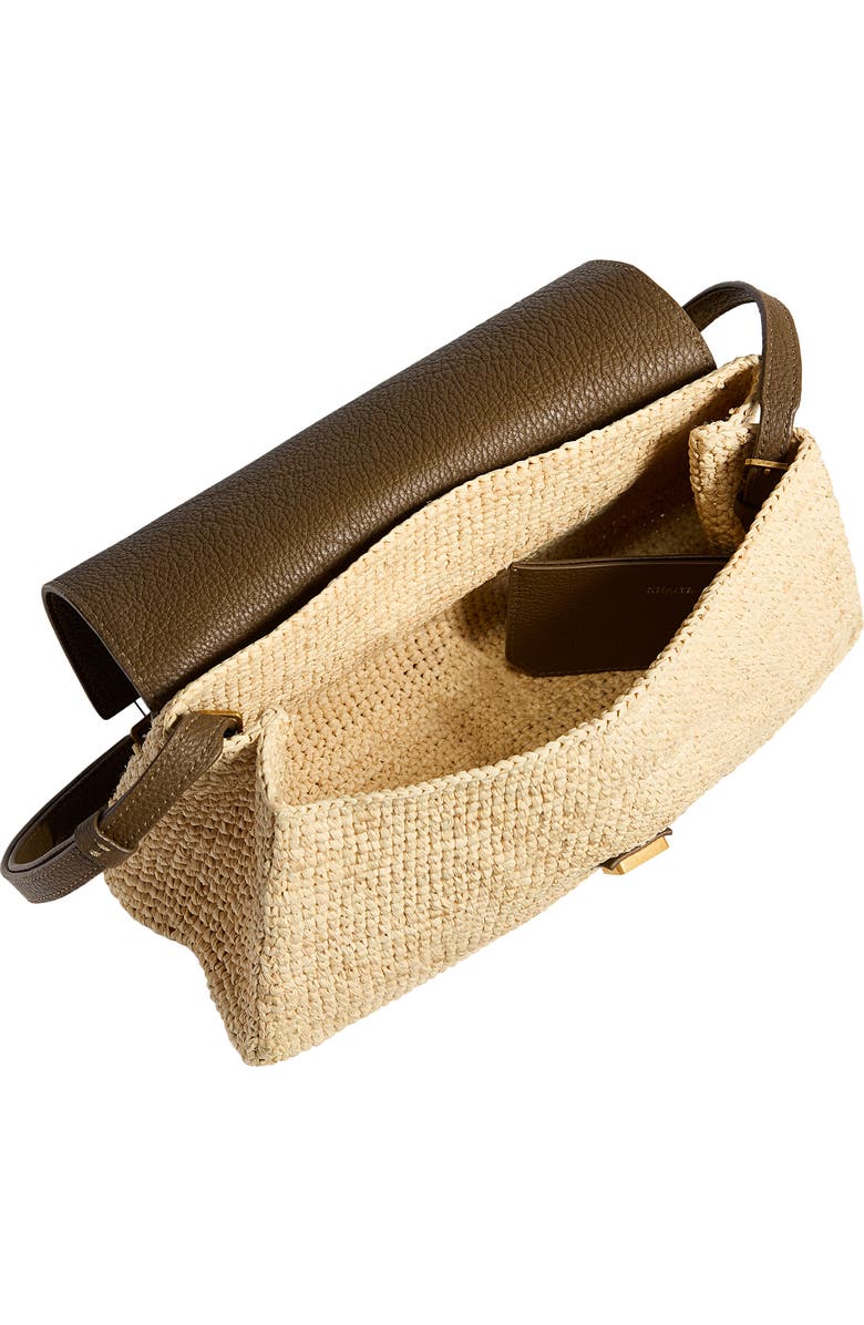 Khaite Audrey Raffia Crossbody Bag, Alternate, color,