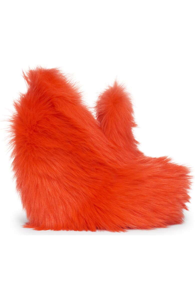 Bottega Veneta Show Genuine Shearling Wedge Pump, Main, color,